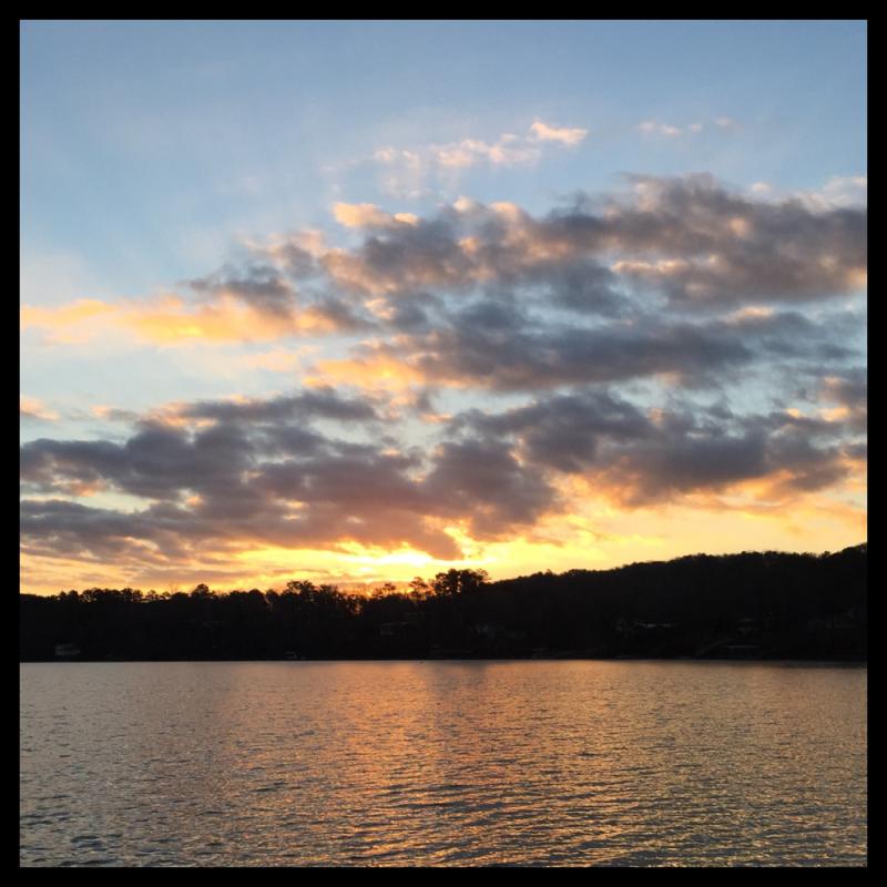 Sunset On Lake Martin, Alabama